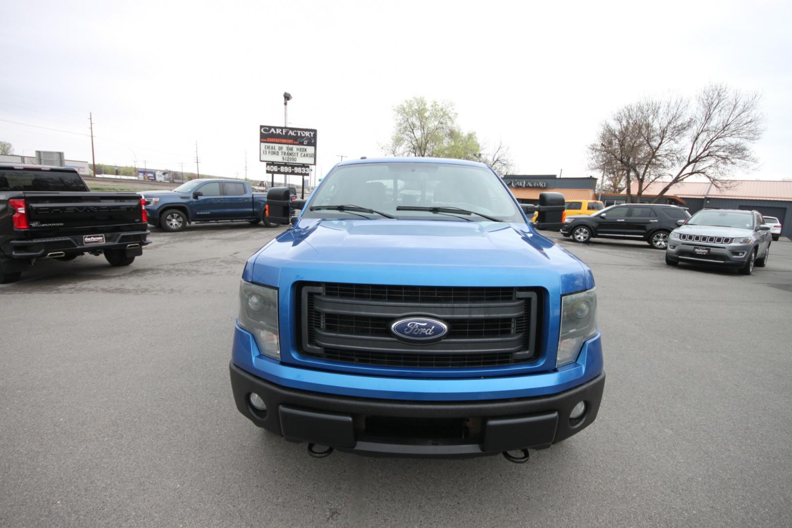 2013 Blue Flame Metallic /Black Leather Ford F-150 FX4 (1FTFW1ETXDF) with an 3.5L Ecoboost V6 engine, Automatic transmission, located at 4562 State Avenue, Billings, MT, 59101, (406) 896-9833, 45.769516, -108.526772 - Photo#6